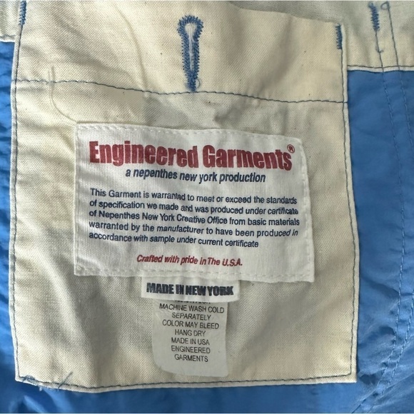 FWK ENGINEERED GARMENTS Bedford Blazer Jacket Nylon - Picture 5 of 9